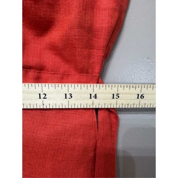 NWOT Kühl Fresco Linen Blend Jumpsuit Romper One Piece Women's Small - Picture 11 of 15